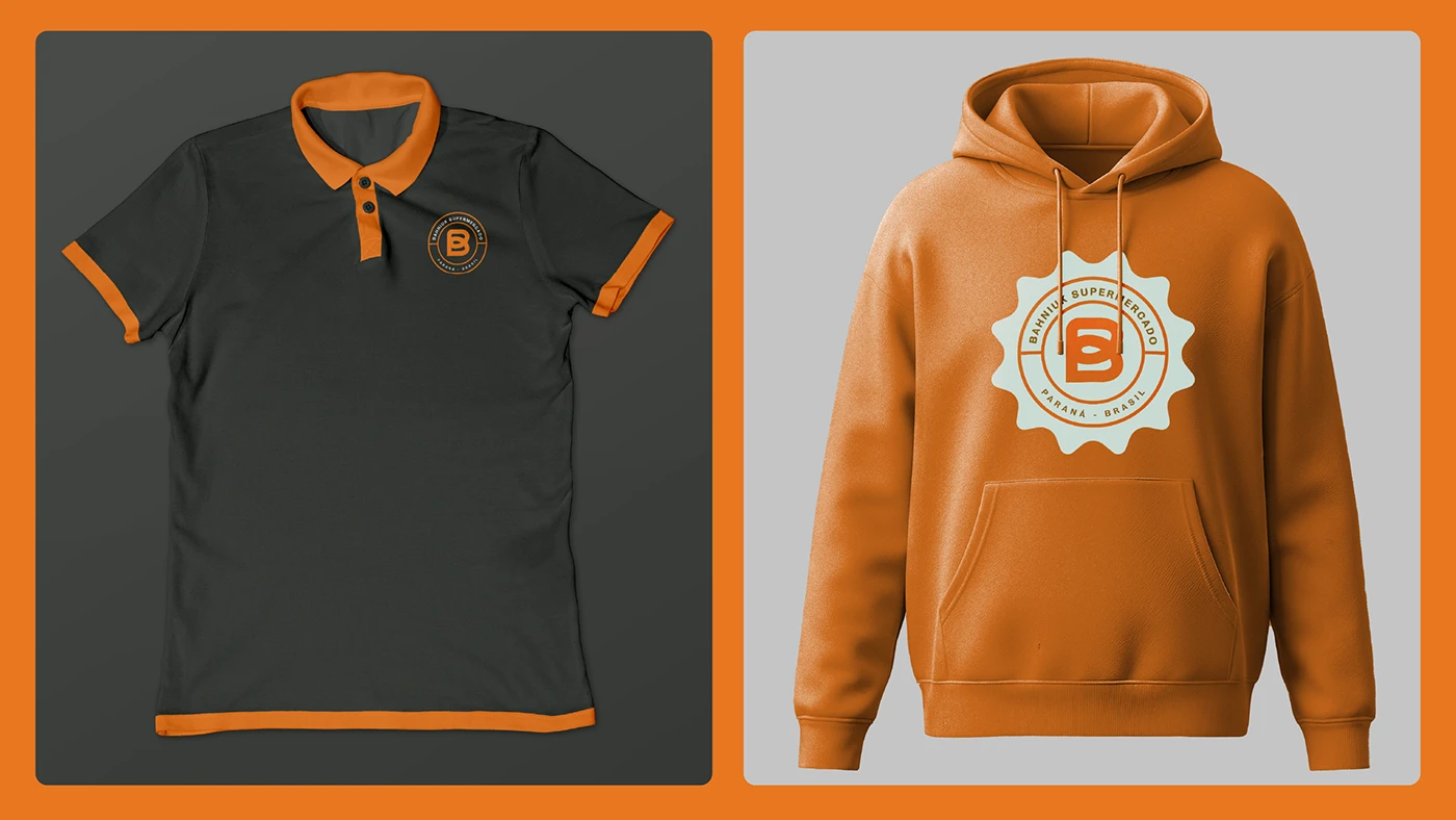 Uniformes da equipe Bahniuk Supermercados