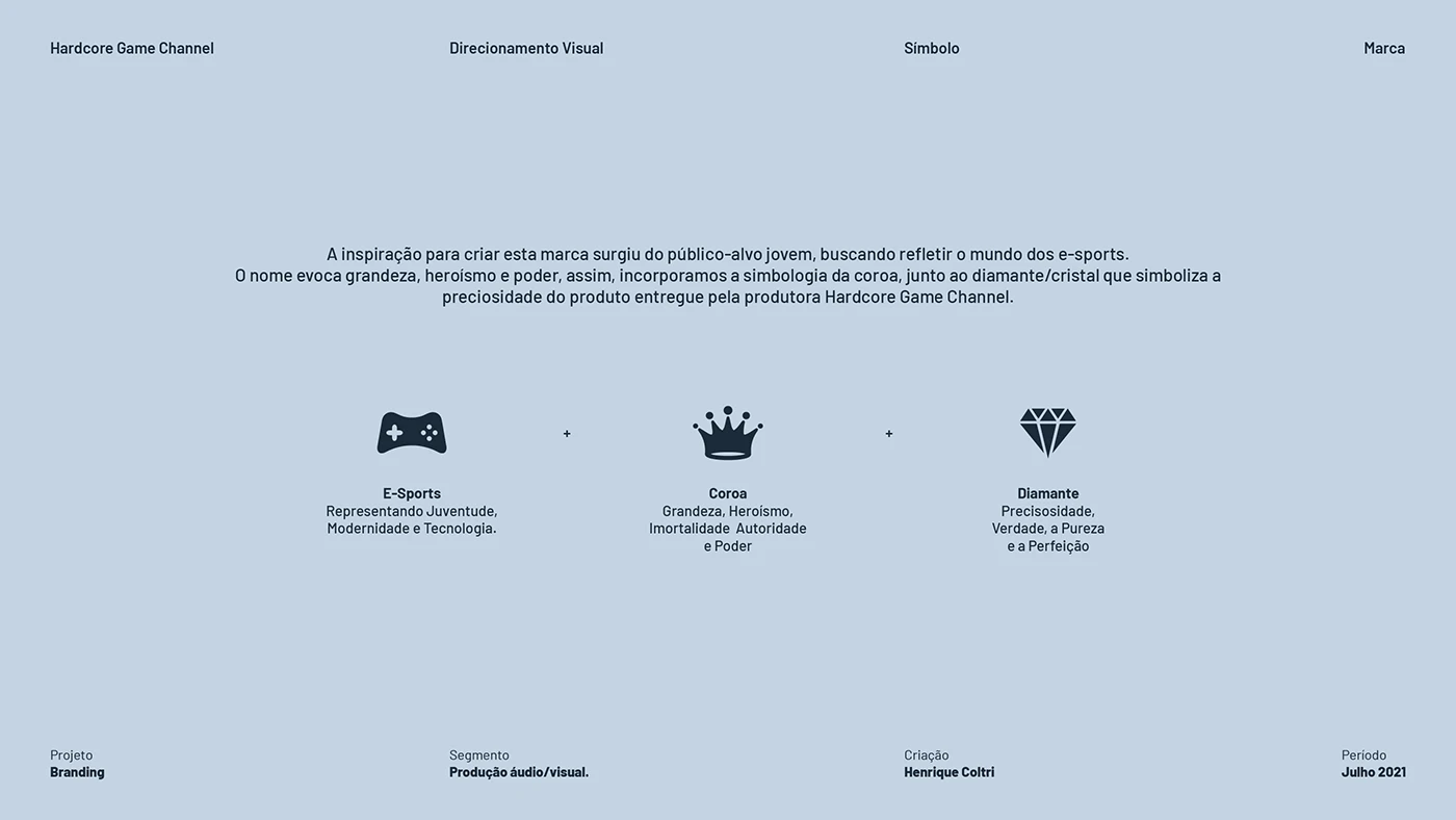 Direcionamento visual baseado em e-sports, coroa e diamante