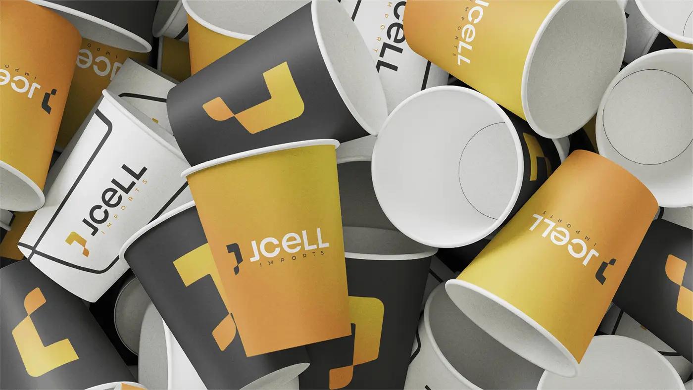 Copos de café personalizados da JCELL Imports